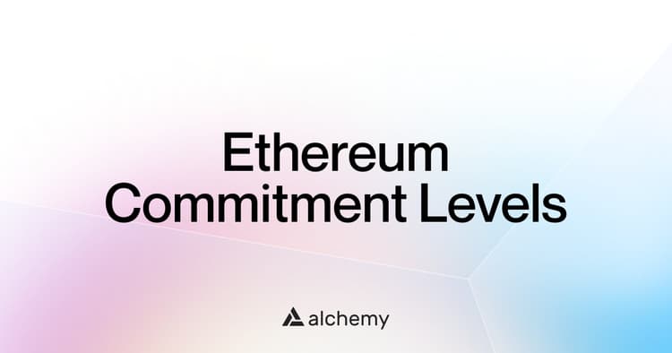 What are Ethereum commitment levels?