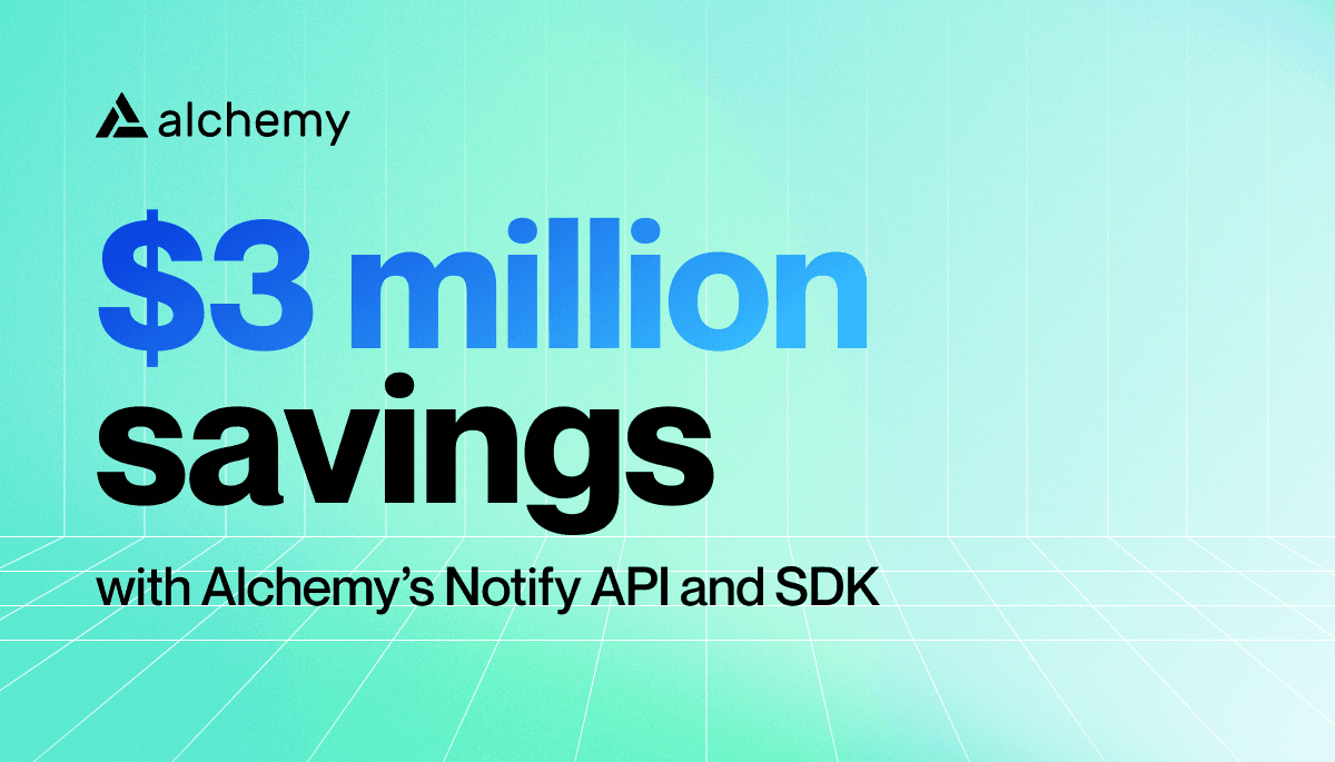 Alchemy Notify API case study