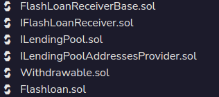 Creating a flash loan using Aave