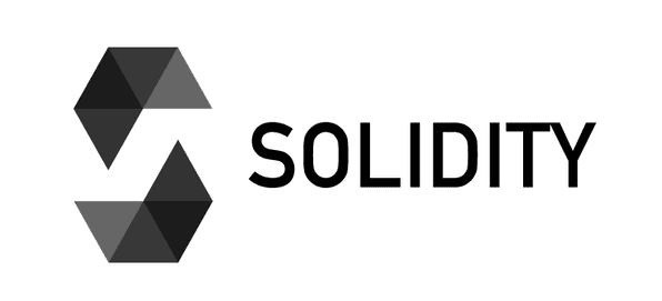 Solidity smart contract programming language logo