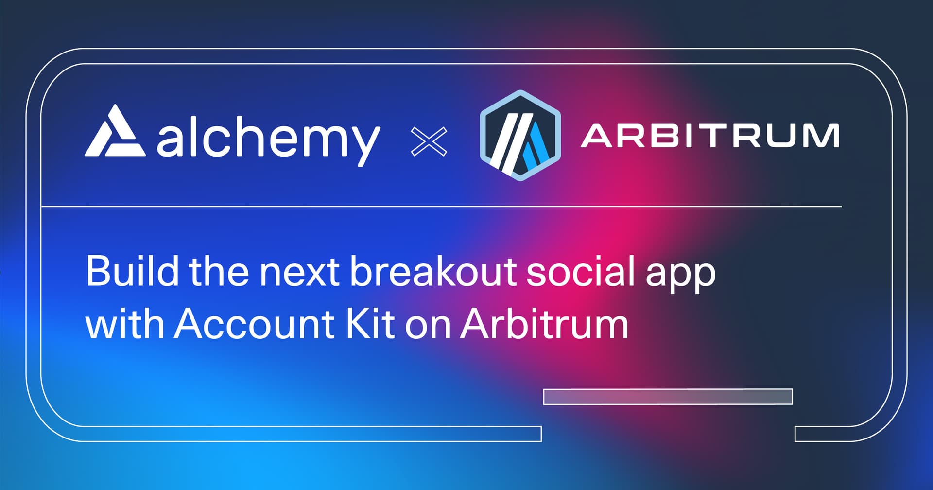 Get $1,000 in gas credits when you apply for the Arbitrum x Alchemy gas sponsorship program. Limited to 25 teams.