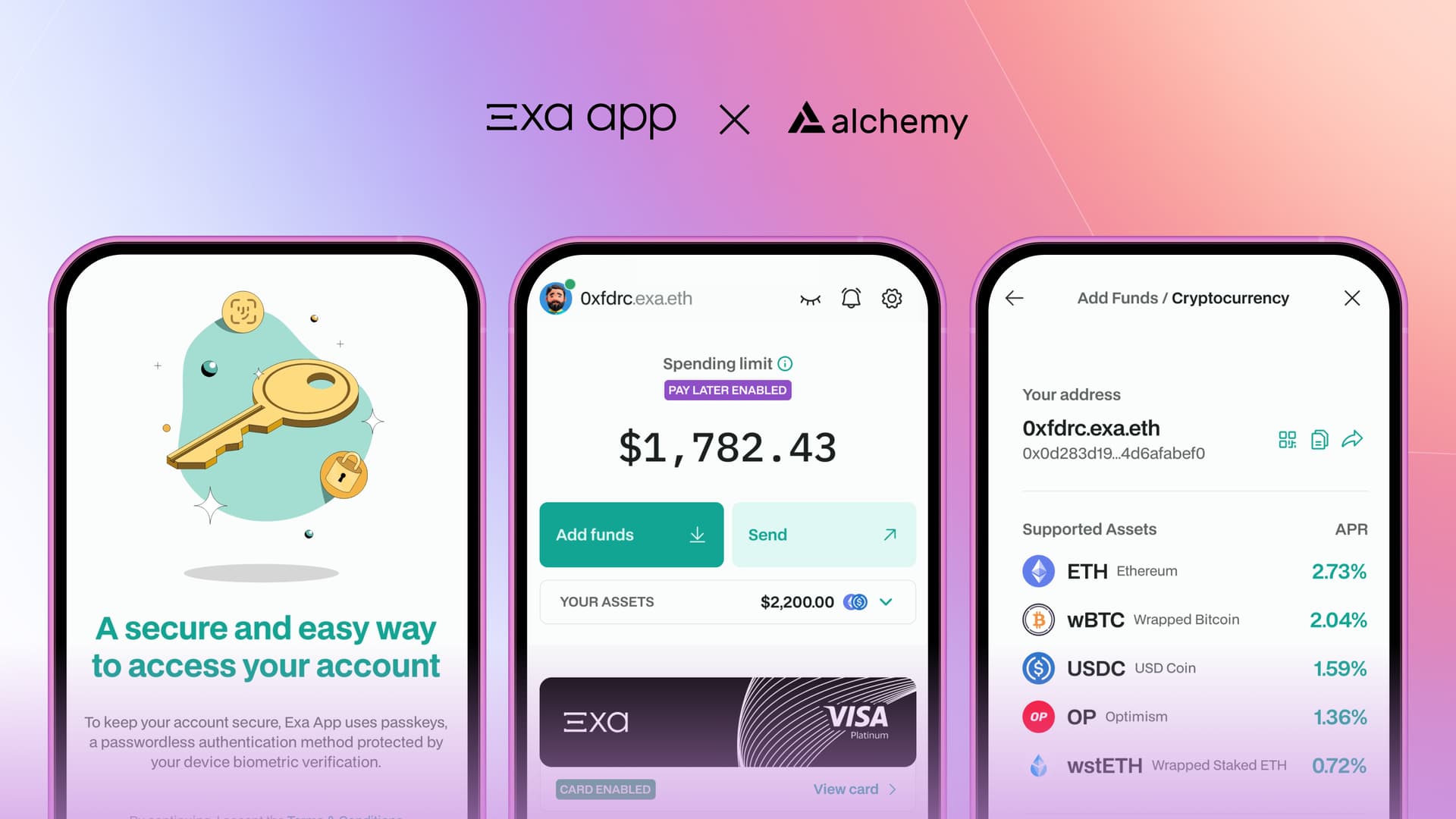 Seamless onchain banking UX