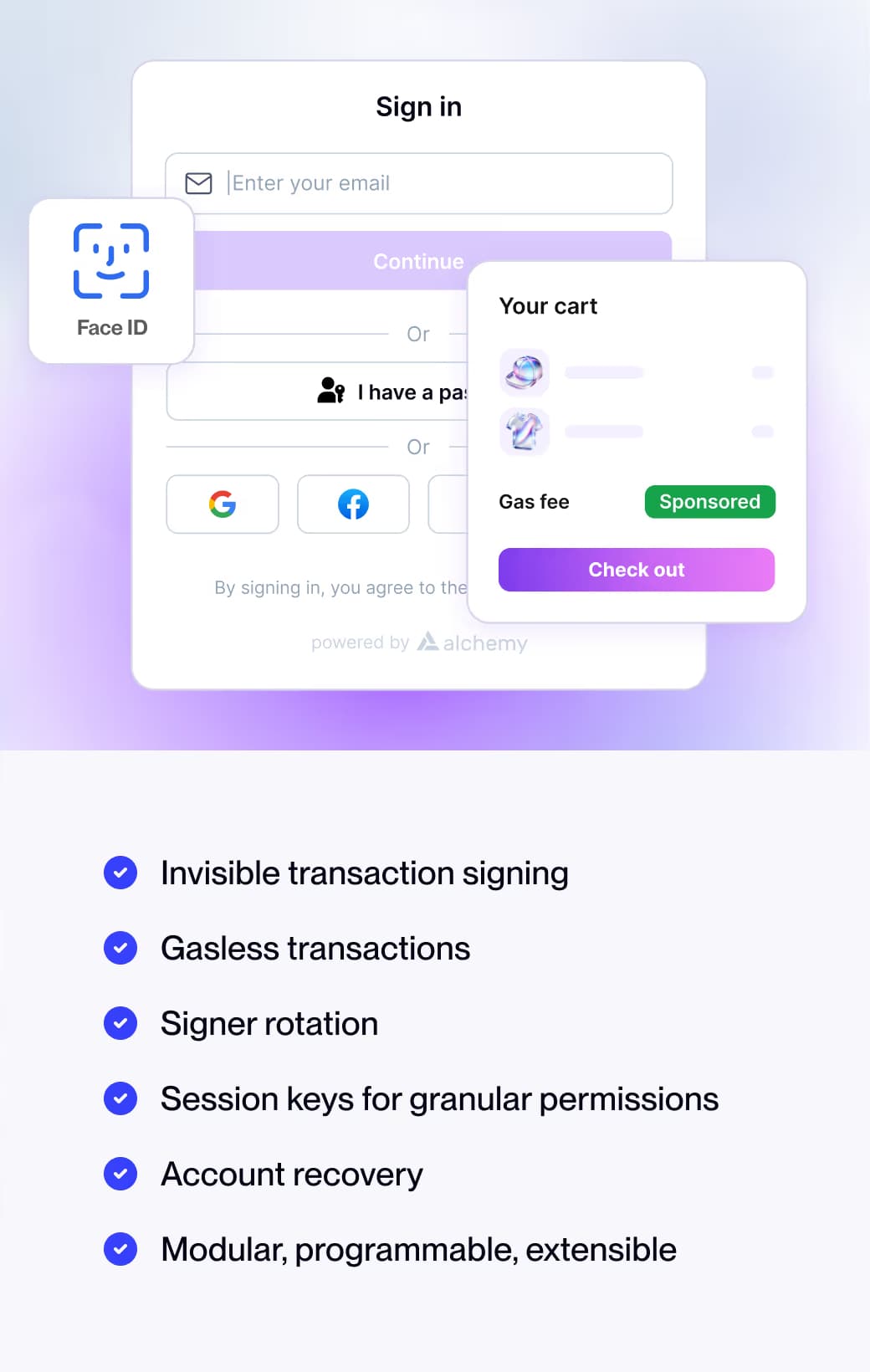 Smart wallets mobile