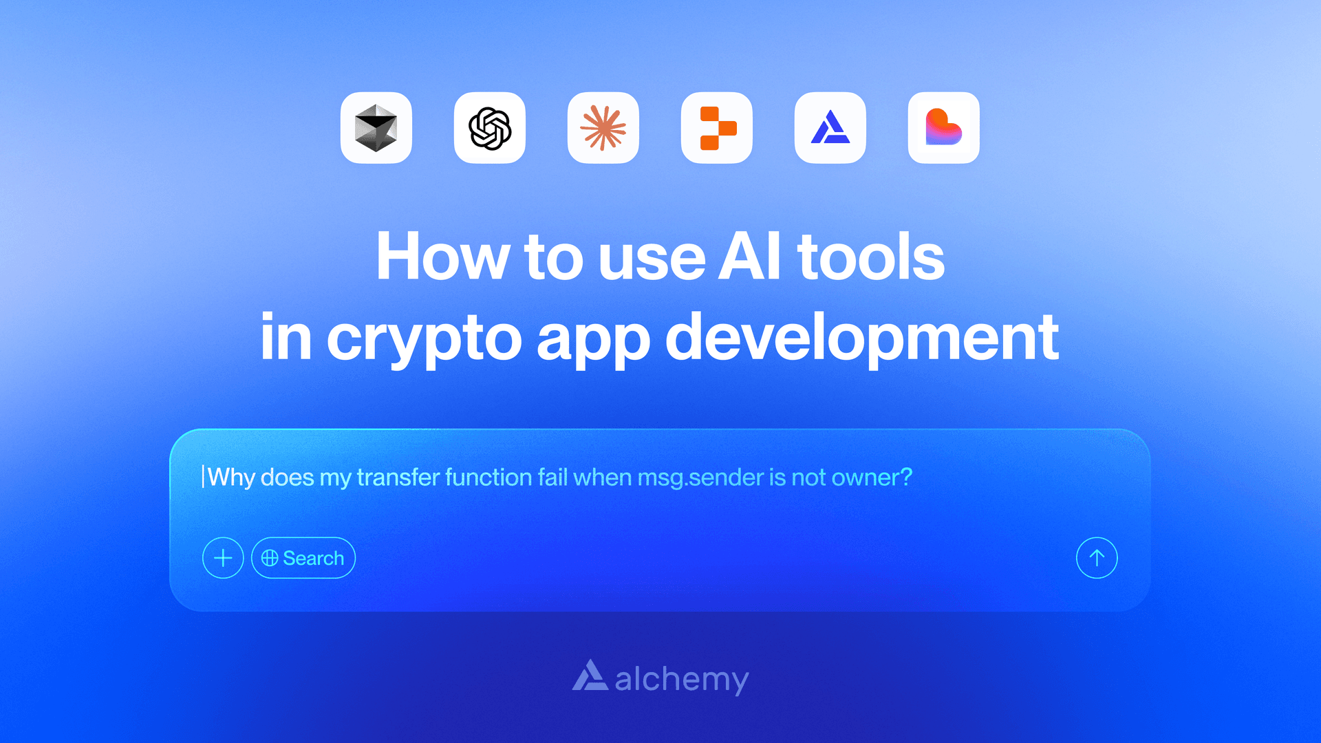 Using AI tools in crypto app development