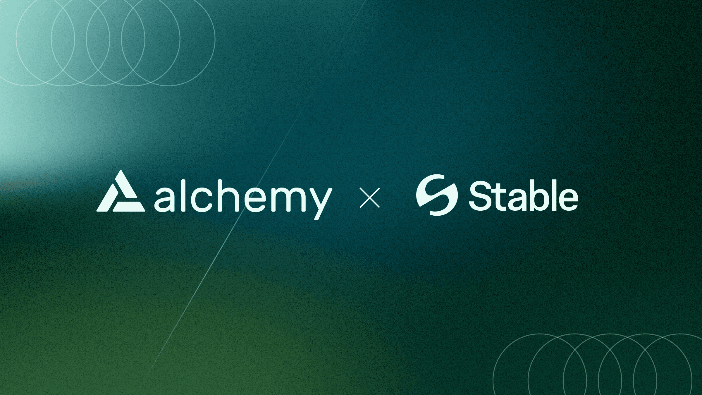 Stable and Alchemy partnership announcement
