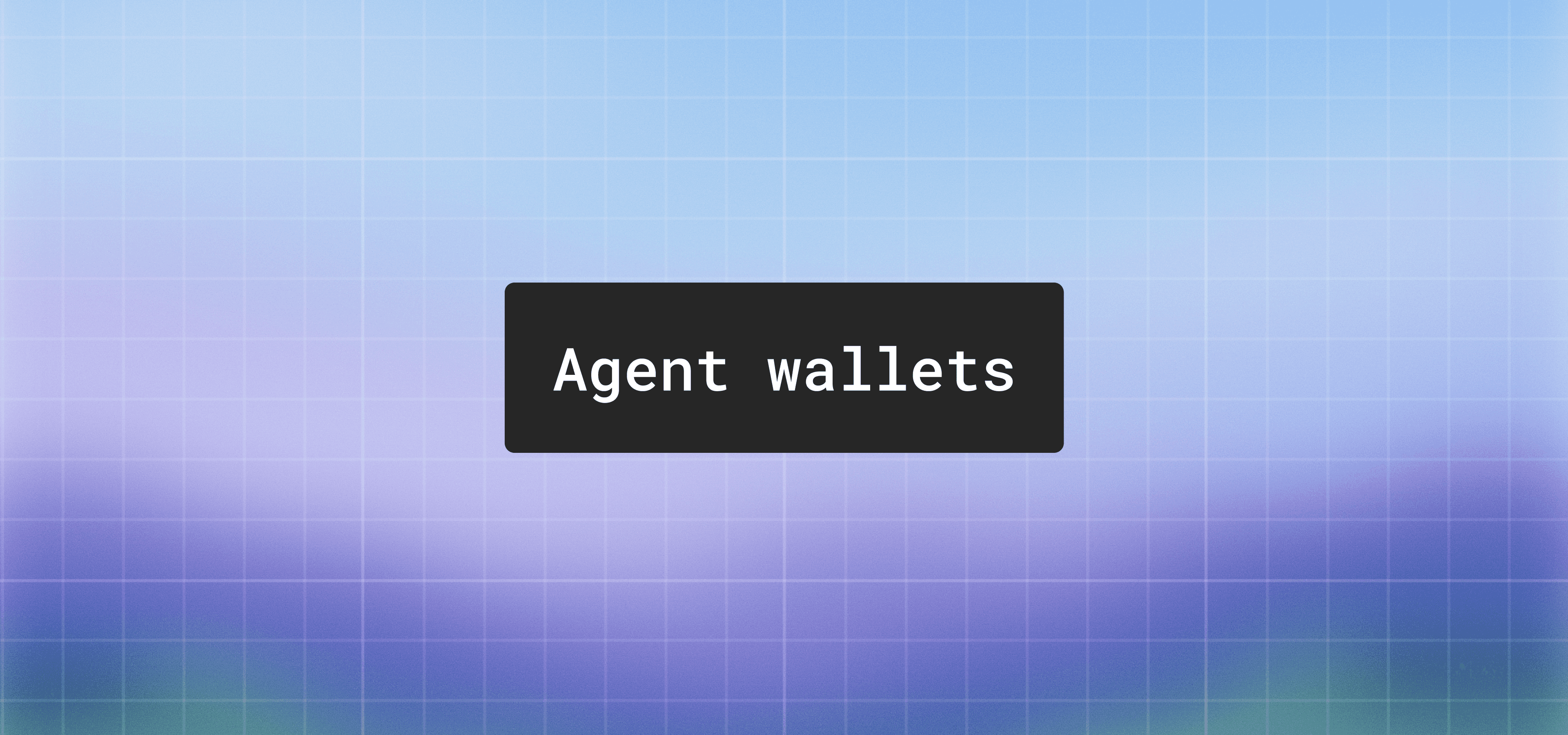 Agent wallets: the session and permission model for AI agents