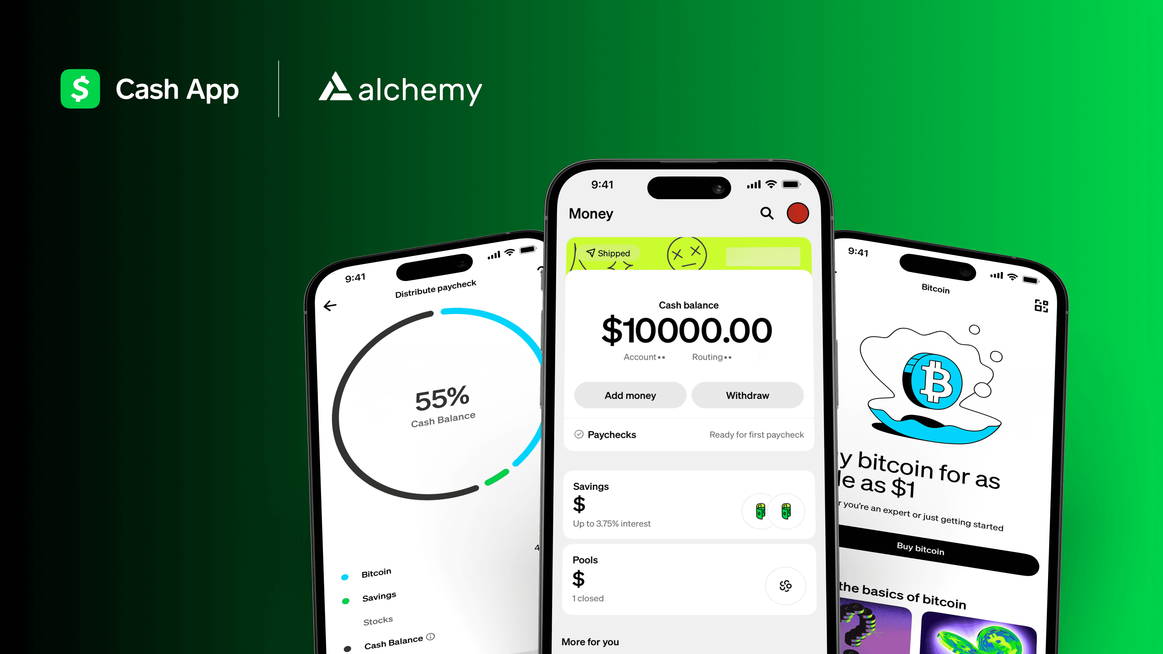 Cash App과 Alchemy
