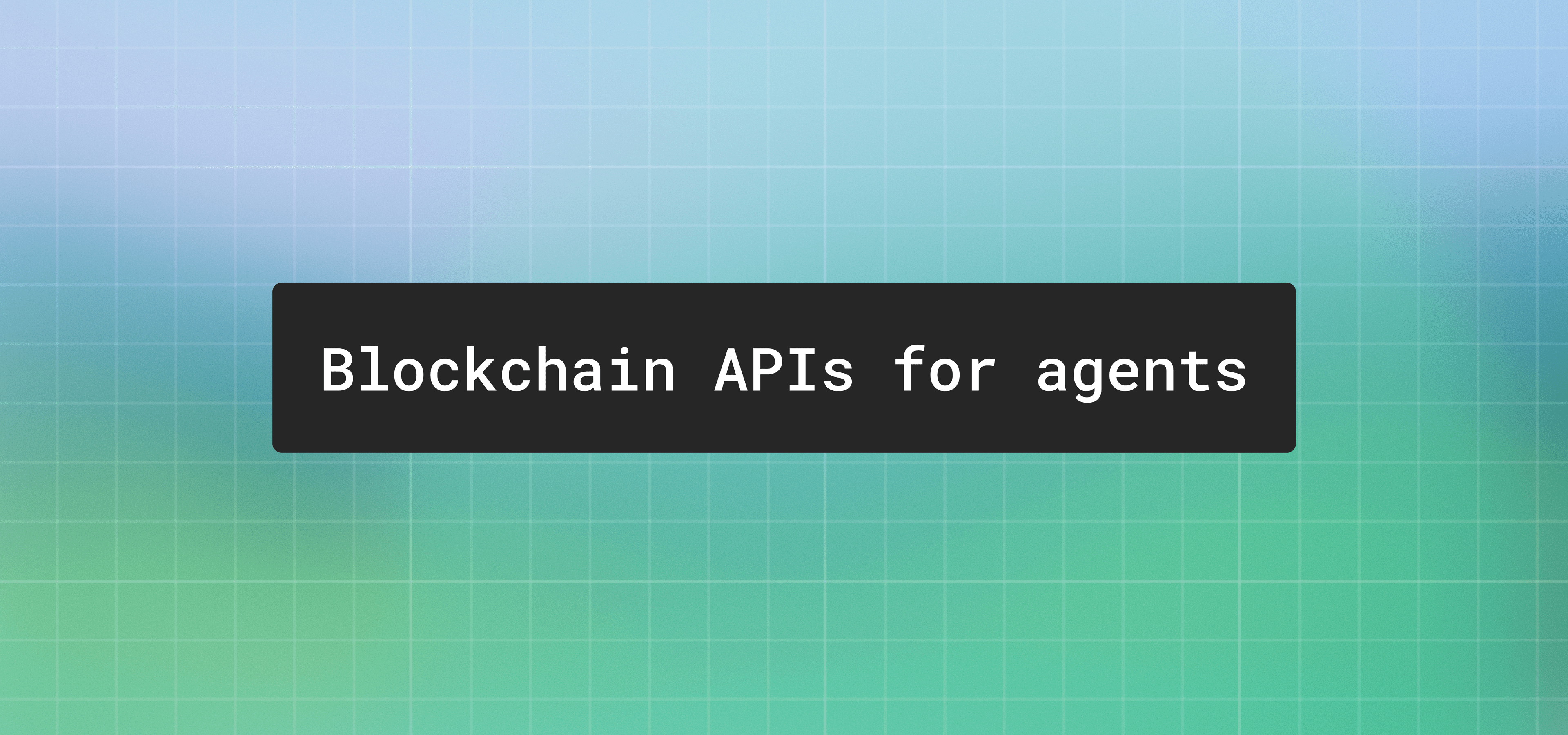 How to build onchain agents with wallets, x402 payments, and real-time data