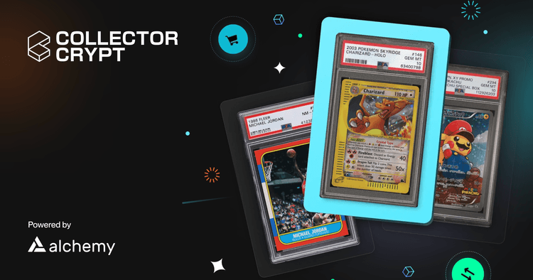 Collector Crypt graded trading cards powered by Alchemy