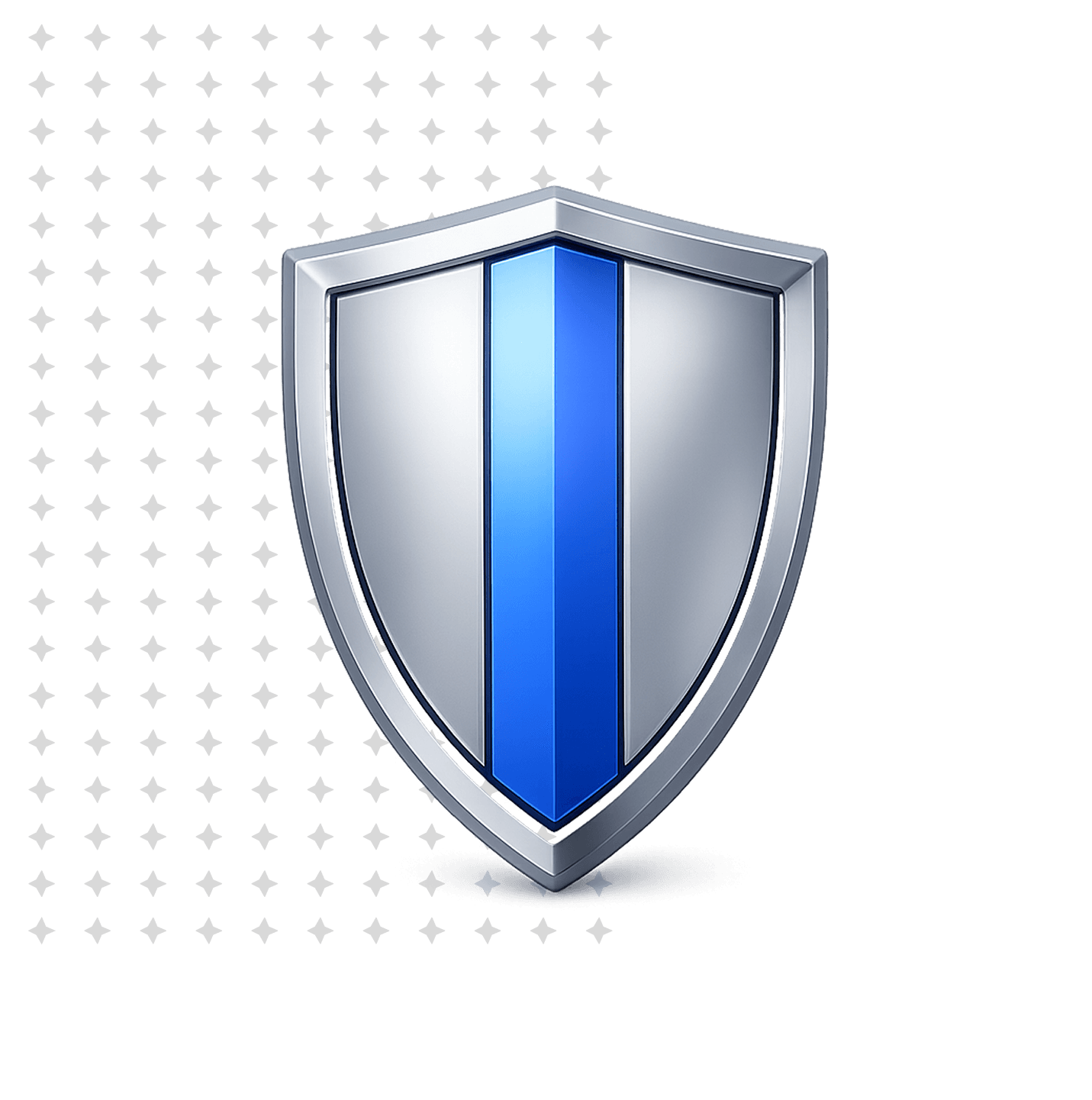 Shield representing compliant, isolated infrastructure