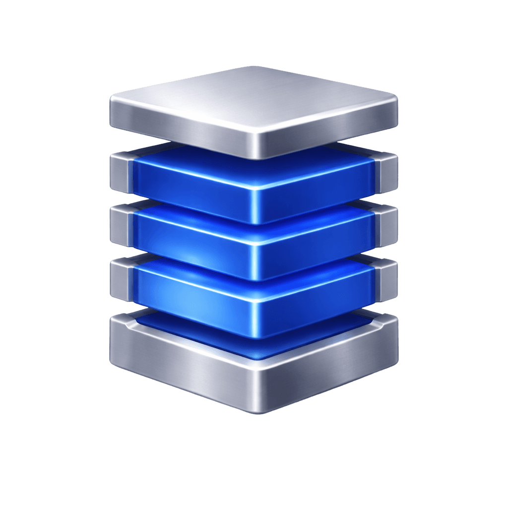 3D cube representing dedicated infrastructure