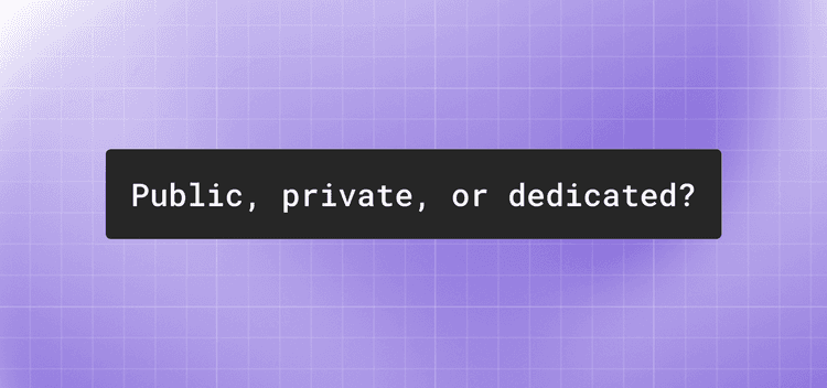 Public, private, and dedicated RPC endpoints, explained