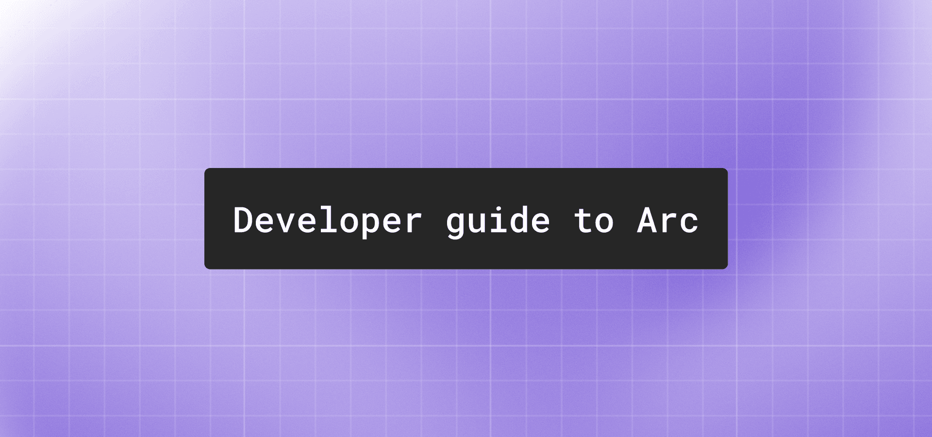 What is Arc? The economic OS for the internet, explained for developers