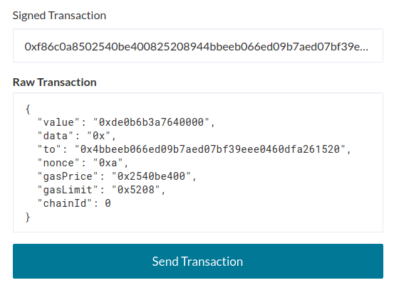 Validity of Transaction Signatures