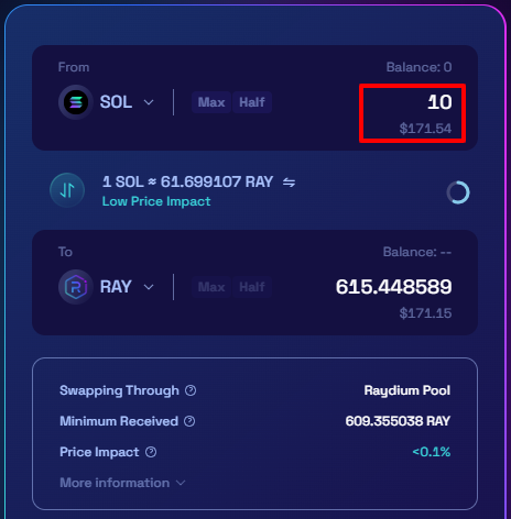 Select the Assets you Want to Trade