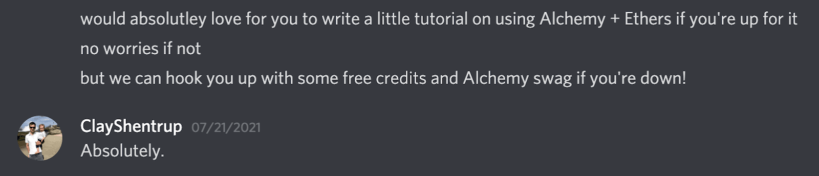 Clay became our first open source docs contributor