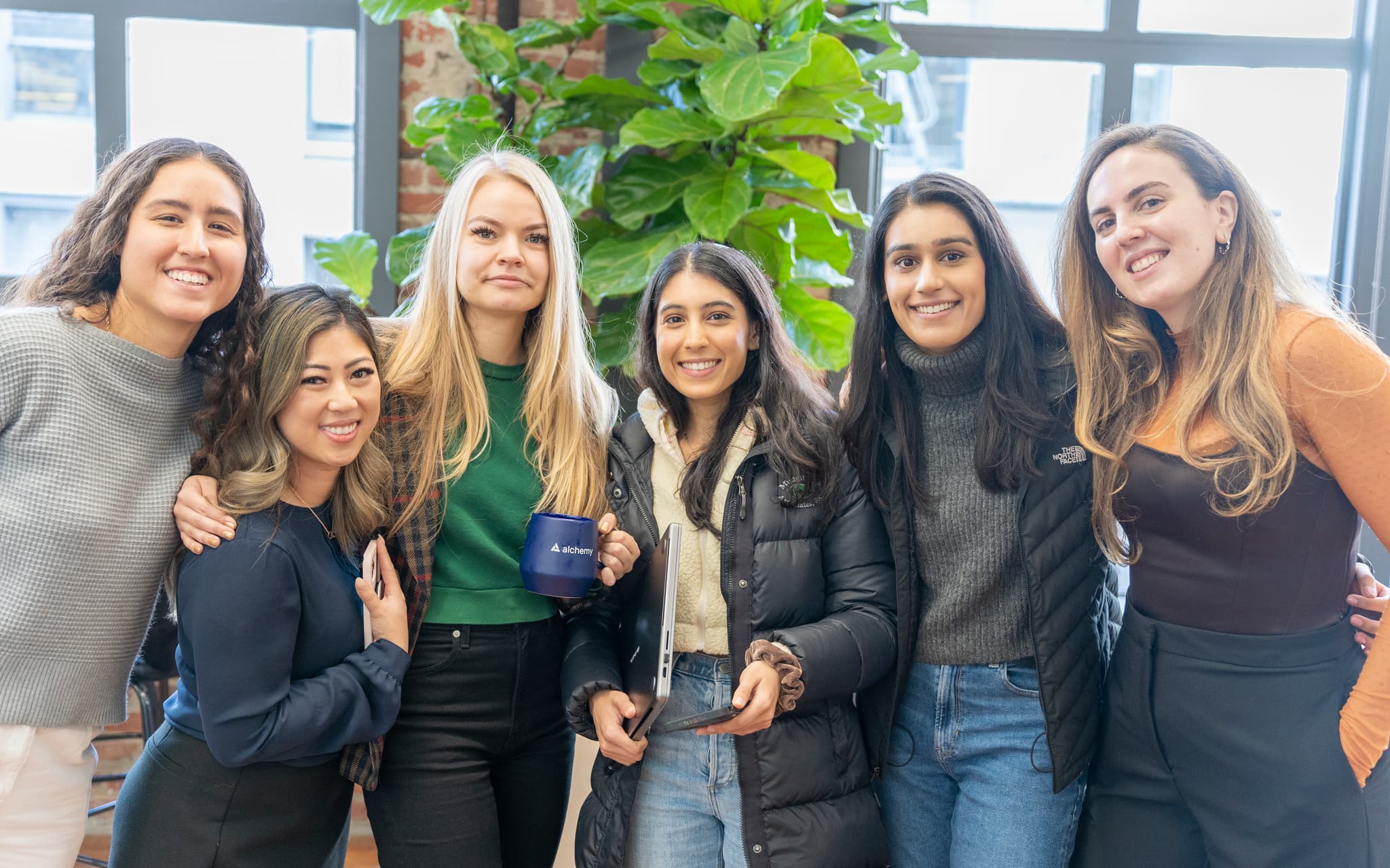 crypto queens in alchemy's sf office