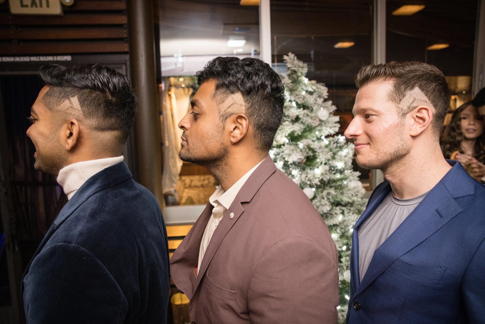 2022 holiday party haircuts