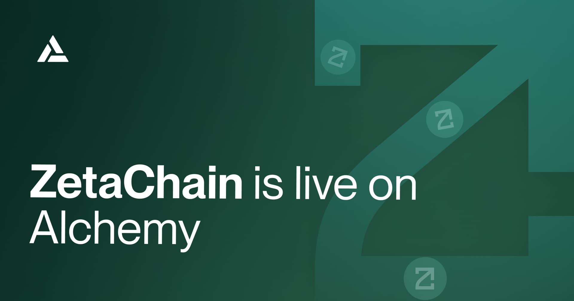 zetachain is live on alchemy