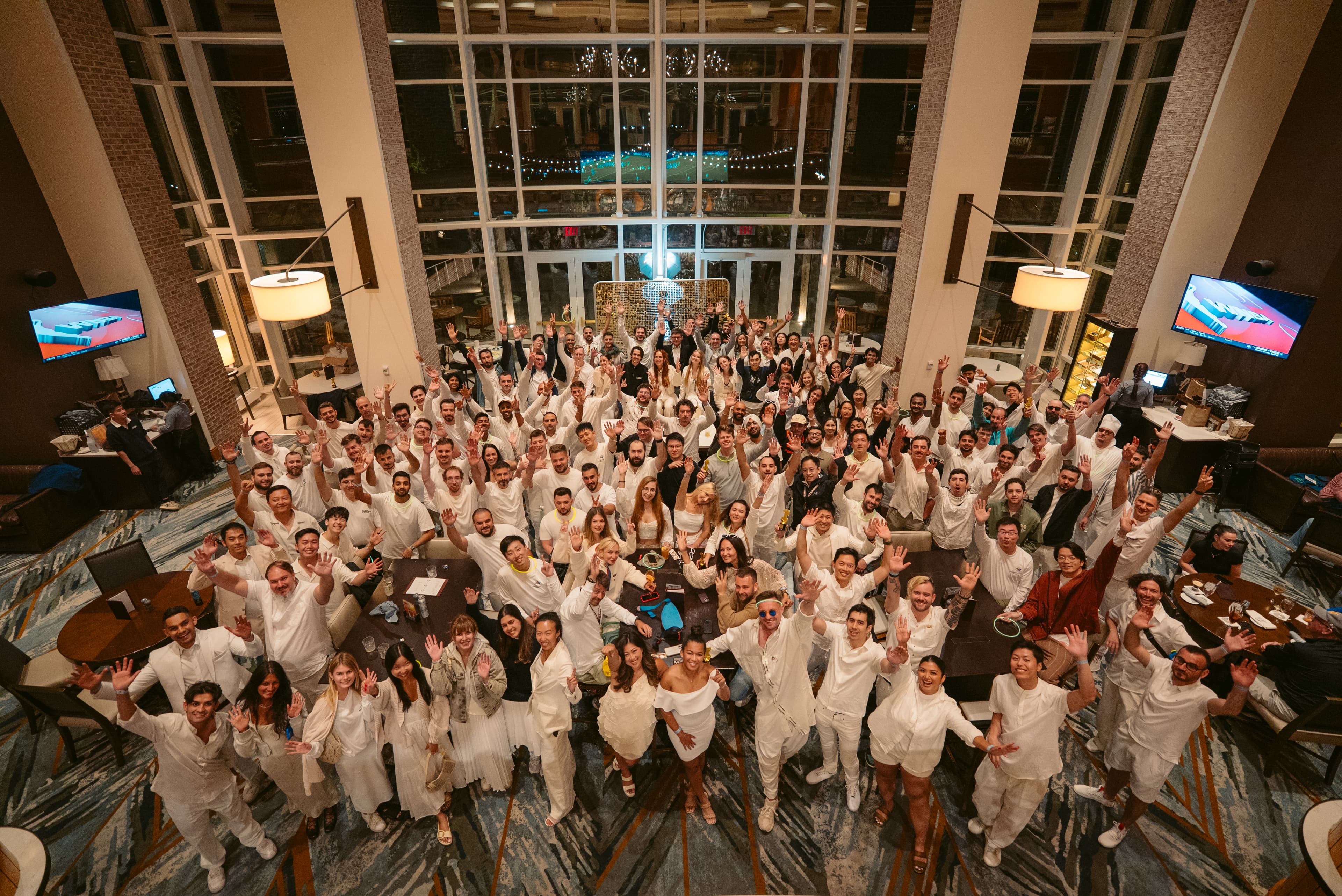 The team offsite at Chesapeake Bay