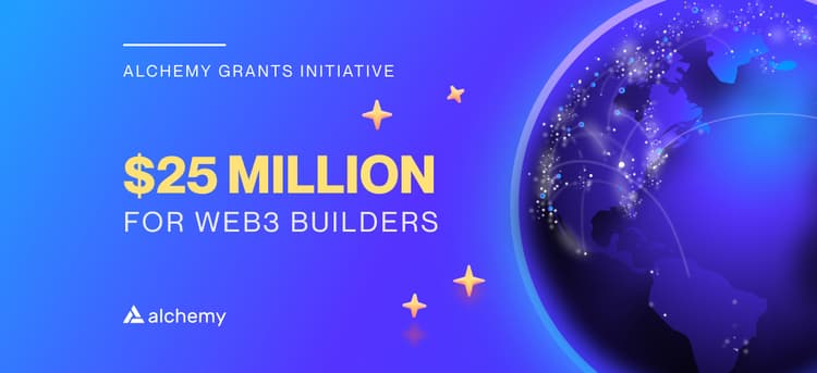Making web3 development free - Alchemy’s $25M developer grants initiative