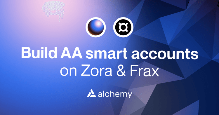 Launching support for account abstraction on Zora and Frax