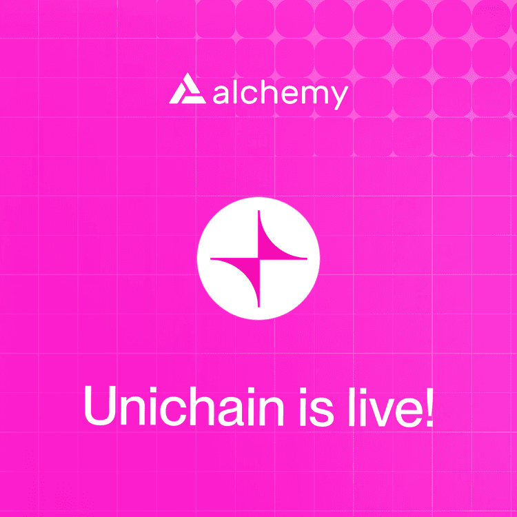 Unichain, powered by Alchemy’s full-stack platform makes DeFi 95% cheaper and faster