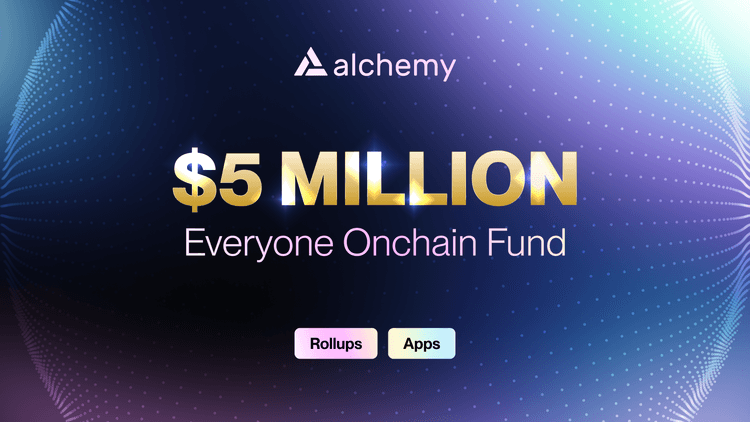Everyone onchain: our $5M builder fund for apps and rollups