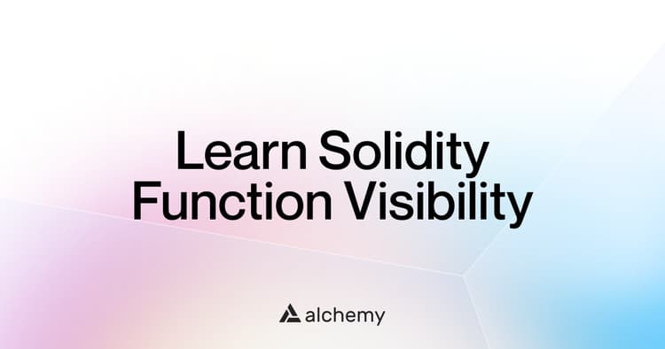 What is function visibility in Solidity?
