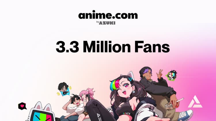 Azuki brings 3.3 million fans to Anime.com with account abstraction
