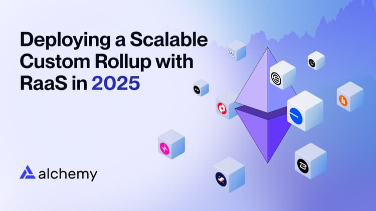 Deploying scalable custom rollups with a RaaS in 2025