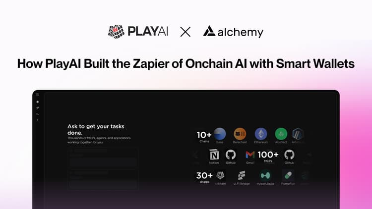 How PlayAI built the Zapier of onchain AI with smart wallets