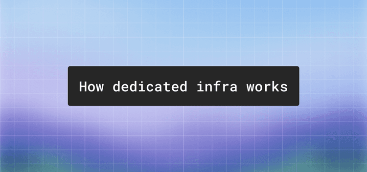 How dedicated blockchain infrastructure works